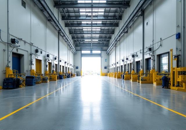 Busy loading docks at SMB DISTRIBUTION CENTER, INC.