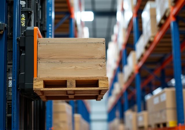 High precision forklift operation
